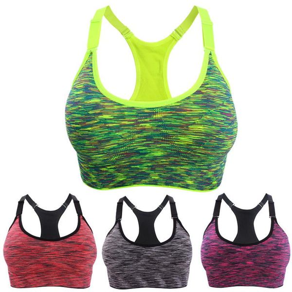 gym clothing women sports bra,adjustable spaghetti strap padded for fitness running athletic,seamless yoga bra, White;black
gym clothing women sports bra,adjustable spaghetti strap padded for fitness running athletic,seamless yoga bra, White;black