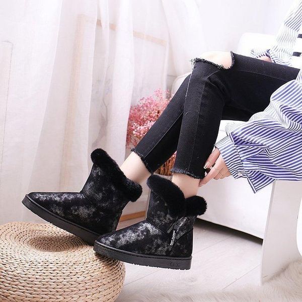 зима женщины снег boots flat теплый меховой скольжению на zipper ботильоны женская обувь зимняя black пинетки женская обувь ladies 5707
зима женщины снег boots flat теплый меховой скольжению на zipper ботильоны женская обувь зимняя black пинетки женская обувь ladies 5707