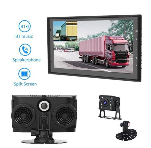 car dvr dvrs hd 7 inch ips screen 2 channels truck bus recorder latest bt music playback and phone call hands function1
car dvr dvrs hd 7 inch ips screen 2 channels truck bus recorder latest bt music playback and phone call hands function1