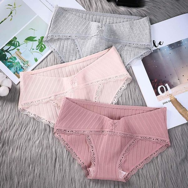 women's stripe lace flowers maternity panties seamless cotton breathable panty plus size fashion low waist panties, White;black
women's stripe lace flowers maternity panties seamless cotton breathable panty plus size fashion low waist panties, White;black