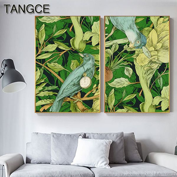 nordic style green bird leaf tree canvas painting abstract plant wall art picture for living room aisle modern print and poster
nordic style green bird leaf tree canvas painting abstract plant wall art picture for living room aisle modern print and poster