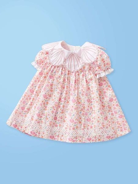 baby ruffle detail ditsy floral print dress she, Red;yellow
baby ruffle detail ditsy floral print dress she, Red;yellow