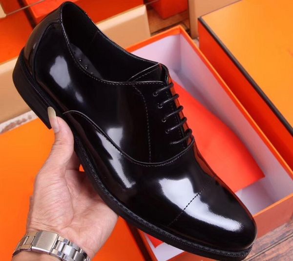 leather shoes men dress shoes business pointed toe lace-up wedding shoe rubber sole breathable male shoe, Black
leather shoes men dress shoes business pointed toe lace-up wedding shoe rubber sole breathable male shoe, Black