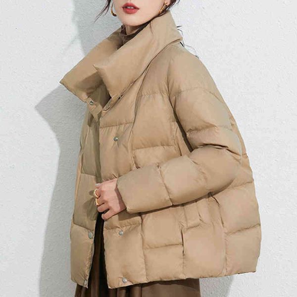 women's down & parkas winter women ultra light jacket stand collar 90% white duck coat casual loose female feather puffer itjb, Black
women's down & parkas winter women ultra light jacket stand collar 90% white duck coat casual loose female feather puffer itjb, Black