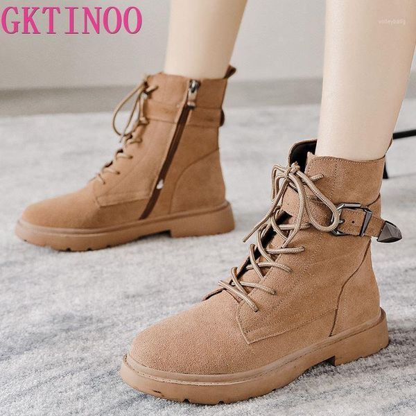 gktinoo ankle boots suede leather women flat platform short boots ladies shoes fashion autumn winter1, Black
gktinoo ankle boots suede leather women flat platform short boots ladies shoes fashion autumn winter1, Black