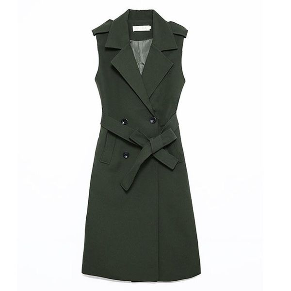 women's vests 2021 autumn winter sleeveless coat vest women elegant office ladies casual long female waistcoat plus size, Black;white
women's vests 2021 autumn winter sleeveless coat vest women elegant office ladies casual long female waistcoat plus size, Black;white