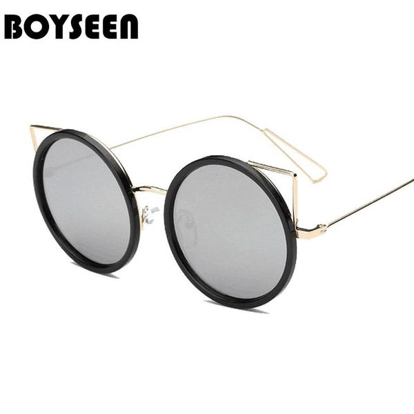 sunglasses boyseen 2021 fashion cat's eye super black small frame retro round personality glasses lady trend 9015, White;black
sunglasses boyseen 2021 fashion cat's eye super black small frame retro round personality glasses lady trend 9015, White;black