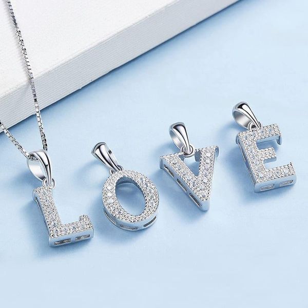 циркон исходное письмо ожерелье для женщин цепи медь серебро цвет rhinestone цепи alphabet ожерелье collares ювелирные изделия, Silver
циркон исходное письмо ожерелье для женщин цепи медь серебро цвет rhinestone цепи alphabet ожерелье collares ювелирные изделия, Silver