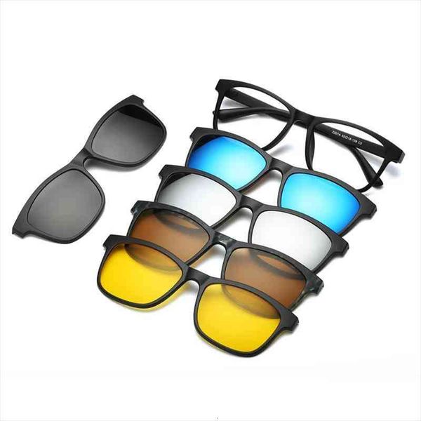 polarized sunglasses set with 5pcs magnetic clips tr male clip on glasses magnet casual optical myopia eyewear, White;black
polarized sunglasses set with 5pcs magnetic clips tr male clip on glasses magnet casual optical myopia eyewear, White;black