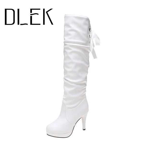 knee-high lace-up women boots high leg thigh high over knee thin heels pleated black white warm winter plush ladies long boots
knee-high lace-up women boots high leg thigh high over knee thin heels pleated black white warm winter plush ladies long boots