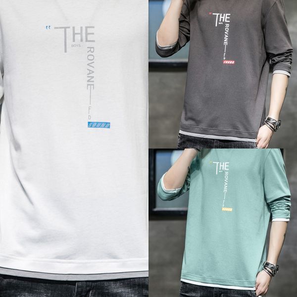 spring and autumn 2020 new men's coat t-shirt cotton round neck long sleeve t-shirt men's fashion trend casual skin friendly breat, Blue
spring and autumn 2020 new men's coat t-shirt cotton round neck long sleeve t-shirt men's fashion trend casual skin friendly breat, Blue