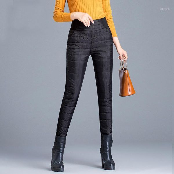 winter outerwears double-sided down cotton thick thermal trousers women high-waist pencil pants slim warm windproof trousers s291, Black;white
winter outerwears double-sided down cotton thick thermal trousers women high-waist pencil pants slim warm windproof trousers s291, Black;white