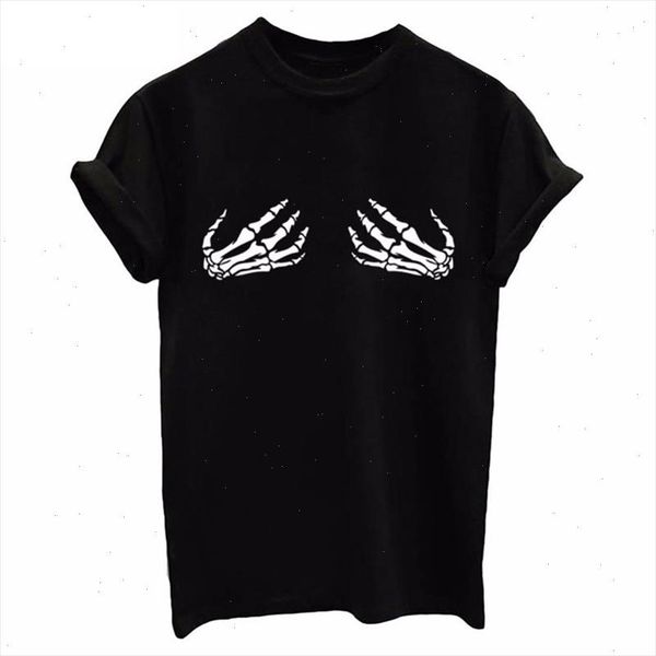 funny skull skeleton hand print t shirt women short sleeve o neck loose tshirt 2021 summer women tee shirt camisetas, White
funny skull skeleton hand print t shirt women short sleeve o neck loose tshirt 2021 summer women tee shirt camisetas, White