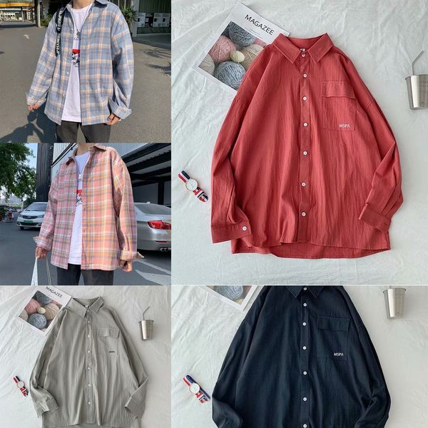 ins men's plaid casual long sleeve trend slim and handsome shirt couple inch shirt men's wear 2qnkp, Blue
ins men's plaid casual long sleeve trend slim and handsome shirt couple inch shirt men's wear 2qnkp, Blue