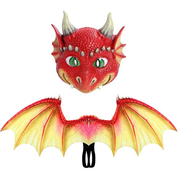 halloween cosplay new red dragon kids costumes masks dinosaur wing christmas carnival party props accessories birthday gifts
halloween cosplay new red dragon kids costumes masks dinosaur wing christmas carnival party props accessories birthday gifts