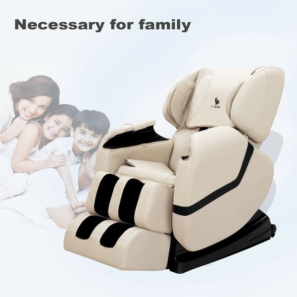 khaki deluxe full body shiatsu massage chair recliner zero gravity foot rest new year's gift: new
khaki deluxe full body shiatsu massage chair recliner zero gravity foot rest new year's gift: new
