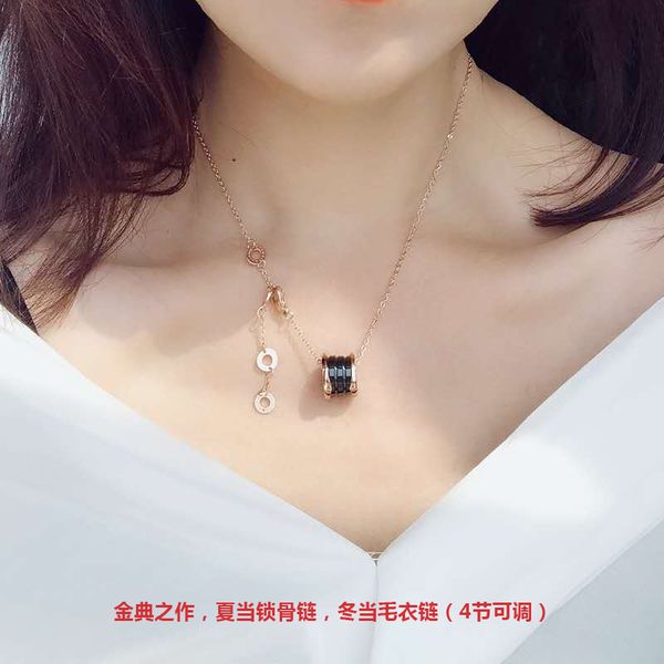 little red man spring ceramic necklace roman titanium steel rose gold men and women wear four seasons clavicle sweater chain, Silver
little red man spring ceramic necklace roman titanium steel rose gold men and women wear four seasons clavicle sweater chain, Silver