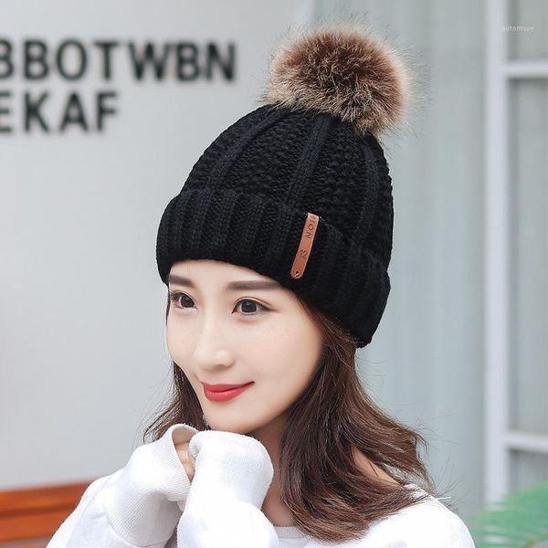 new winter hats for women wool hat leisure leather label fur ball hat autumn women's plush ear protection knitted beanie1, Blue;gray
new winter hats for women wool hat leisure leather label fur ball hat autumn women's plush ear protection knitted beanie1, Blue;gray