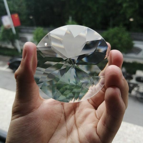 1pc 60mm round crystals pendants prisms glass clear chandelier crystal hanging ornament suncatcher diy crafts home decoration h jllupd
1pc 60mm round crystals pendants prisms glass clear chandelier crystal hanging ornament suncatcher diy crafts home decoration h jllupd