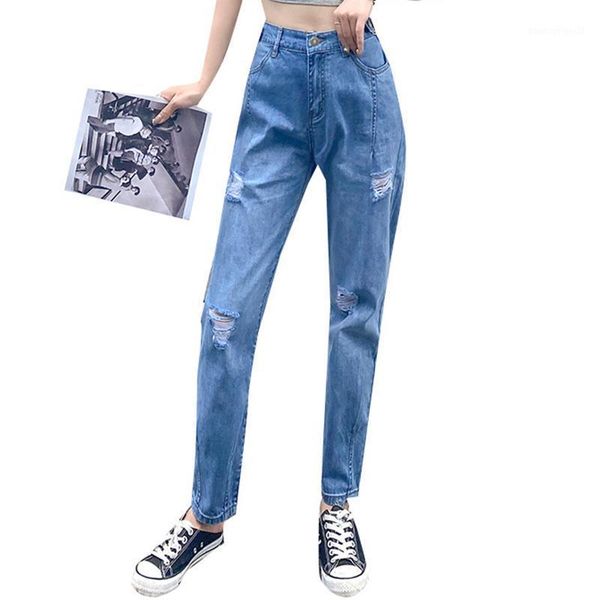 women's jeans ripped large size l-8xl denim women's high-waisted loose wide-leg thin brand nine-point old fashion casual pants for, Blue
women's jeans ripped large size l-8xl denim women's high-waisted loose wide-leg thin brand nine-point old fashion casual pants for, Blue