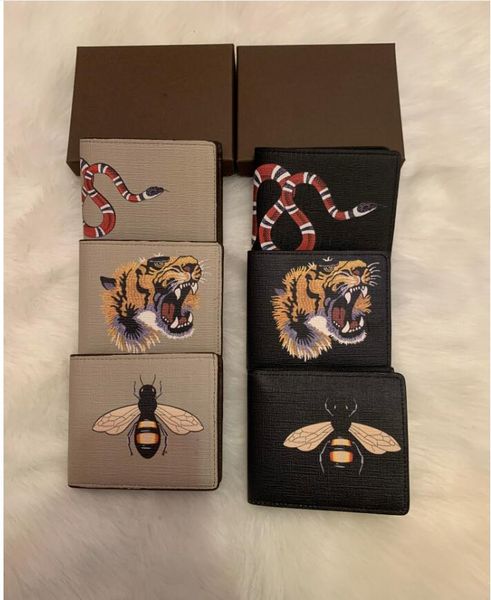 classic men designer wallets purse real leather wallet casual short paragraph designer bag cardholder pocket fashion wallet tiger bee snake, Red;black
classic men designer wallets purse real leather wallet casual short paragraph designer bag cardholder pocket fashion wallet tiger bee snake, Red;black