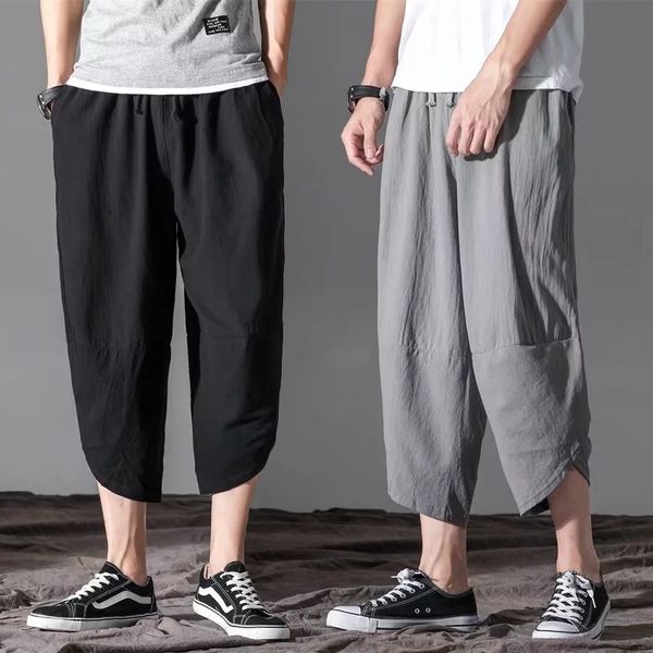 cotton hemp casual capris chinese style summer men's wide leg lantern beach beach pants loose thai men's lantern pants 3zdcr, Blue
cotton hemp casual capris chinese style summer men's wide leg lantern beach beach pants loose thai men's lantern pants 3zdcr, Blue