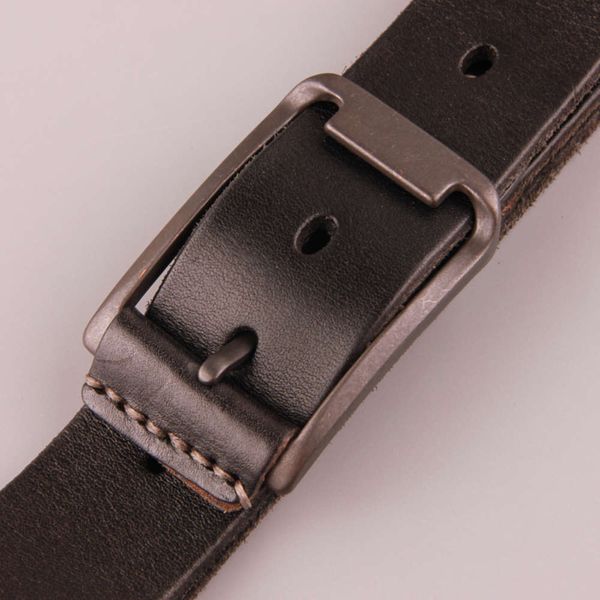 men's pin buckle casual youth pants versatile soft head leather belt new, Black;brown
men's pin buckle casual youth pants versatile soft head leather belt new, Black;brown