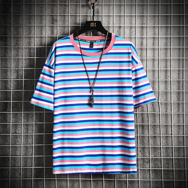 man's men t-shirt streetwear summer 2020 japanese striped oversized t-shirts hip harajuku shirt male women t hop men hmnkf
man's men t-shirt streetwear summer 2020 japanese striped oversized t-shirts hip harajuku shirt male women t hop men hmnkf