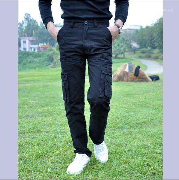 men's jeans men's overalls multi-pocket solid color trousers outdoor straight large size loose european and american trend pants 1, Blue
men's jeans men's overalls multi-pocket solid color trousers outdoor straight large size loose european and american trend pants 1, Blue