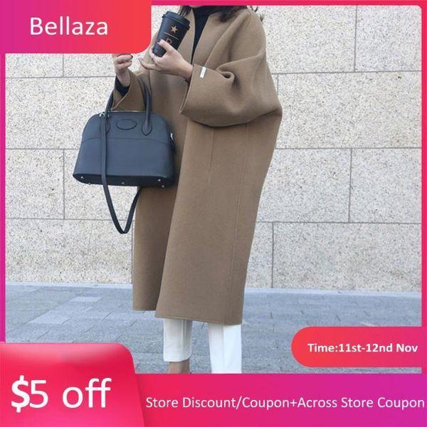 woolen coats women 2020 coffee color long loose slim elegant collarless fashion casual female autumn spring thin outerwear1, Black
woolen coats women 2020 coffee color long loose slim elegant collarless fashion casual female autumn spring thin outerwear1, Black