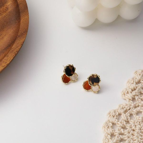 stud korean round splicing small earrings fashion temperament lovely simple versatile geometric female jewelry, Golden;silver
stud korean round splicing small earrings fashion temperament lovely simple versatile geometric female jewelry, Golden;silver