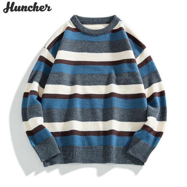 men's sweaters huncher mens pullover sweater men 2021 ethnic vintage style jumper fashion casual oversized striped knitted grey for, White;black
men's sweaters huncher mens pullover sweater men 2021 ethnic vintage style jumper fashion casual oversized striped knitted grey for, White;black