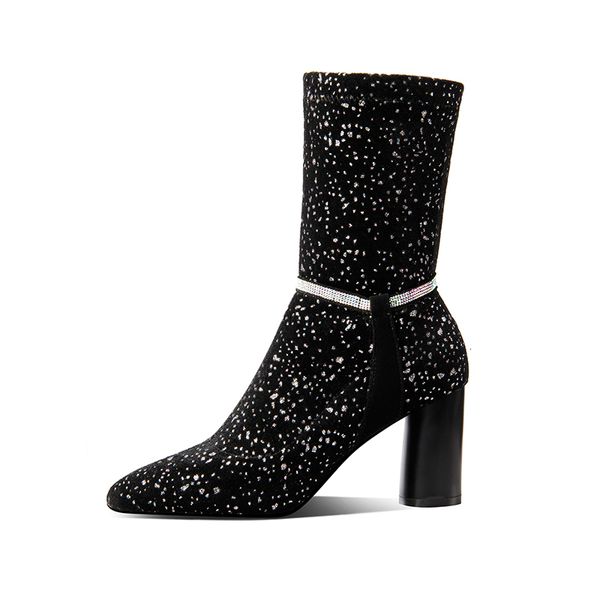 womenmid-calf 2021 bootsspot strain flannel 22-24.5cm length spring and autumn woman heel round women's pearl shoes sqzk, Black
womenmid-calf 2021 bootsspot strain flannel 22-24.5cm length spring and autumn woman heel round women's pearl shoes sqzk, Black