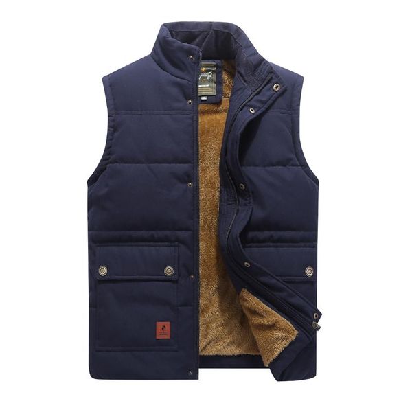 men's vests autumn winter liner thick waistcoat coats male clothing warm vest men casual slim sleeveless jacket cotton fleece plus size, Black;white
men's vests autumn winter liner thick waistcoat coats male clothing warm vest men casual slim sleeveless jacket cotton fleece plus size, Black;white