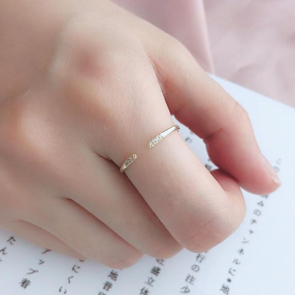 zhouyang opening rings for women 2020 new simple mini cz light gold color finger ring party birthday gift fashion jewelry r142, Golden;silver
zhouyang opening rings for women 2020 new simple mini cz light gold color finger ring party birthday gift fashion jewelry r142, Golden;silver