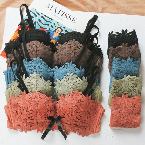 2021 roseheart women fashion orange green padded appliques bow bras cotton panties push up bra lingerie set underwear a b, Red;black
2021 roseheart women fashion orange green padded appliques bow bras cotton panties push up bra lingerie set underwear a b, Red;black