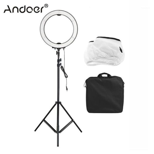 flash heads andoer camera po studio video pography lighting kit 18" 36w 5600k dimmable led ring light ringlight +2m stand1
flash heads andoer camera po studio video pography lighting kit 18" 36w 5600k dimmable led ring light ringlight +2m stand1