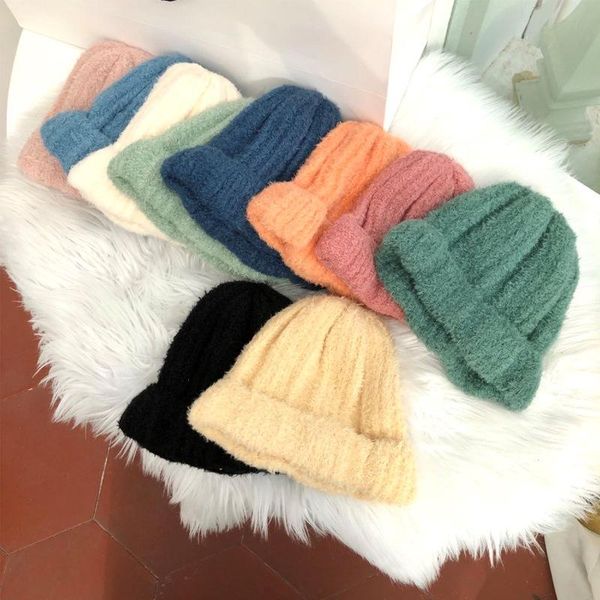 woolen macaron street knitting beanie hat for women downy thread beanies hats elastic warm skullies cap, Blue;gray
woolen macaron street knitting beanie hat for women downy thread beanies hats elastic warm skullies cap, Blue;gray