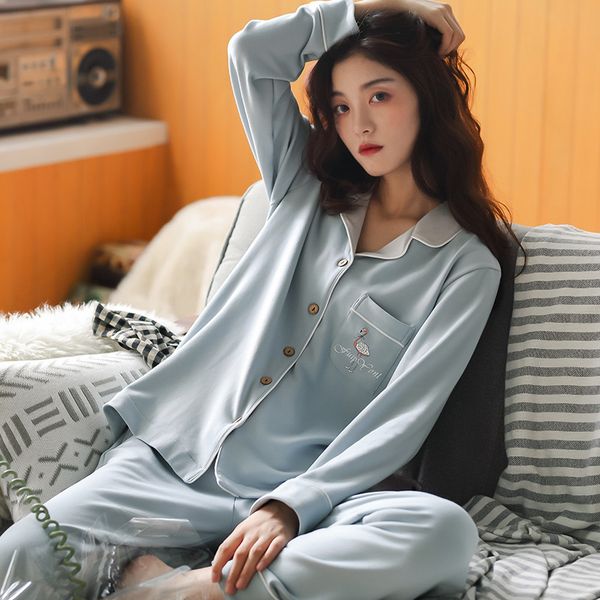fast shipping cotton women's pajamas set autumn winter pyjamas cartoon sleepwear home clothes for women lingerie 201113, Black;red
fast shipping cotton women's pajamas set autumn winter pyjamas cartoon sleepwear home clothes for women lingerie 201113, Black;red