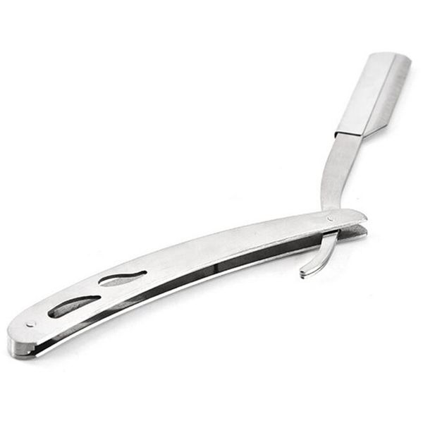 health beauty single copper handle barber tools hair razor and blades antique black folding shaving knife