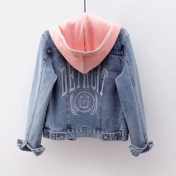 short ladies denim jackets 2020 spring autumn vintage denim coat detachable hooded coat casual plus size women jeans jacket 4xl, Black;brown
short ladies denim jackets 2020 spring autumn vintage denim coat detachable hooded coat casual plus size women jeans jacket 4xl, Black;brown