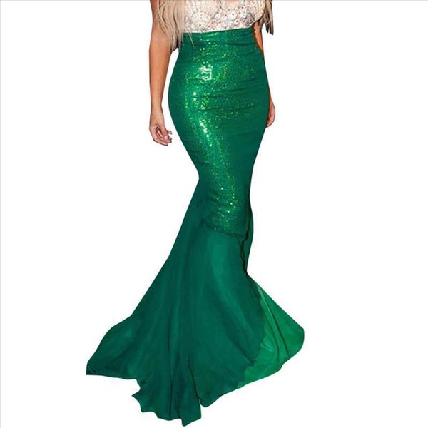 sequin skirt women ladies mermaid tail skirt pgraphy costume fancy maxi skirt for night party roupa feminino lantejoula, Black
sequin skirt women ladies mermaid tail skirt pgraphy costume fancy maxi skirt for night party roupa feminino lantejoula, Black