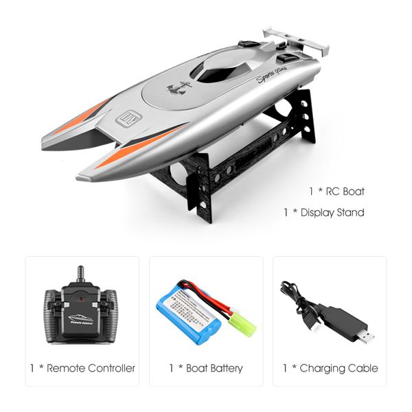 2.4g rc boats 25km/h high speed racing boat 2 channels dual motor remote control boats for kids racing boat silver black
2.4g rc boats 25km/h high speed racing boat 2 channels dual motor remote control boats for kids racing boat silver black