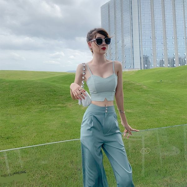 women's pants pantssuspender wide leg pantssuit 2020 summer new internet celebrity foreign style short sling high waist wide leg pants, Gray
women's pants pantssuspender wide leg pantssuit 2020 summer new internet celebrity foreign style short sling high waist wide leg pants, Gray
