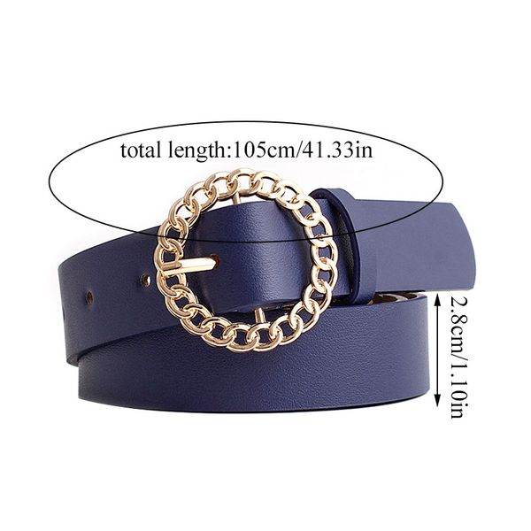 newvintage round metal pin buckle belt waistband women faux leather belts belt round buckle jeans waist accessories, Black;brown
newvintage round metal pin buckle belt waistband women faux leather belts belt round buckle jeans waist accessories, Black;brown