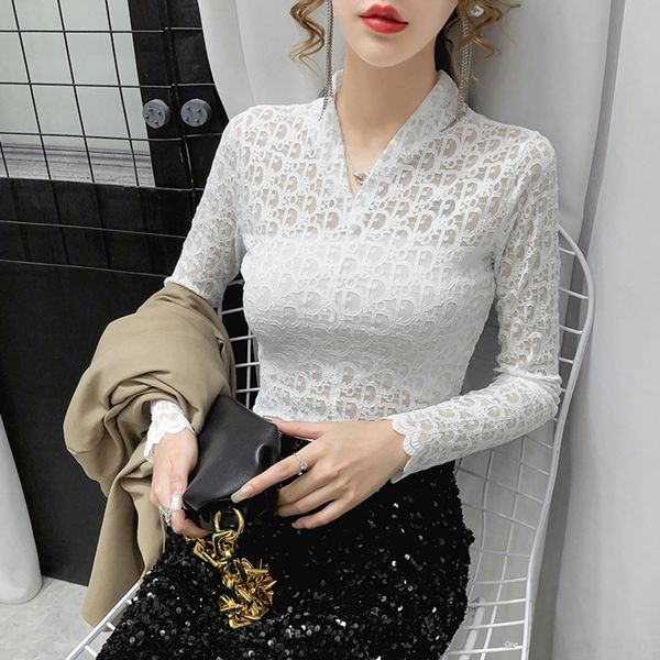 autumn 2020 new cut out collarbone sense lace lace long sleeve t-shirt fashion qvpap, White
autumn 2020 new cut out collarbone sense lace lace long sleeve t-shirt fashion qvpap, White