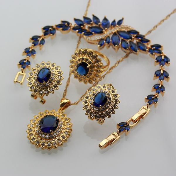 luxurious dubai wedding big jewelry sets yellow gold color flower costume african choker necklace bracelet sets, Silver
luxurious dubai wedding big jewelry sets yellow gold color flower costume african choker necklace bracelet sets, Silver