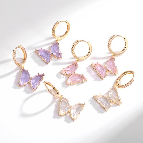 pretty 3d diamond zirconia glass crystal butterfly earrings fashion luxury designer clip on earrings for woman girls gifts s925 silver post, Golden;silver
pretty 3d diamond zirconia glass crystal butterfly earrings fashion luxury designer clip on earrings for woman girls gifts s925 silver post, Golden;silver