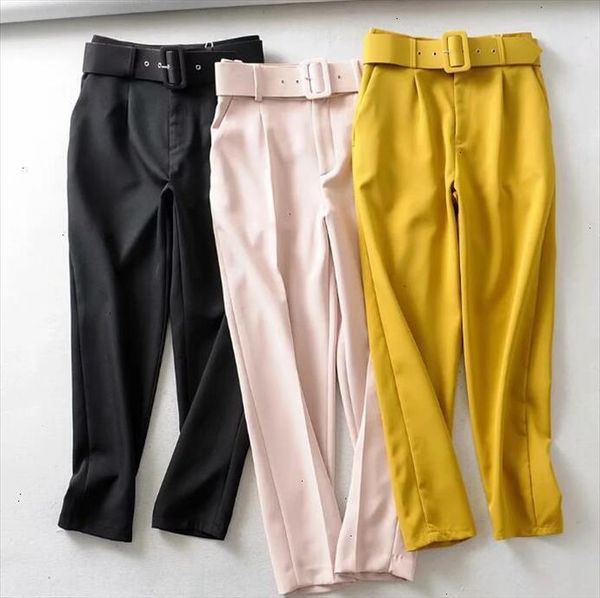 waist high office lady belted pants causal black harem pants with sashes elegant lady trousers drop shipping, White
waist high office lady belted pants causal black harem pants with sashes elegant lady trousers drop shipping, White