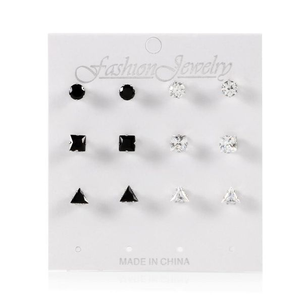 new 12pcs/lot stainless steel crystal ear cartilage helix tragus piercings cz gem stud earrings piercing jewelry for women q jllzsz, Silver
new 12pcs/lot stainless steel crystal ear cartilage helix tragus piercings cz gem stud earrings piercing jewelry for women q jllzsz, Silver